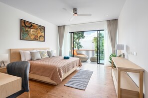 2 bedrooms, in-room safe, iron/ironing board, travel cot