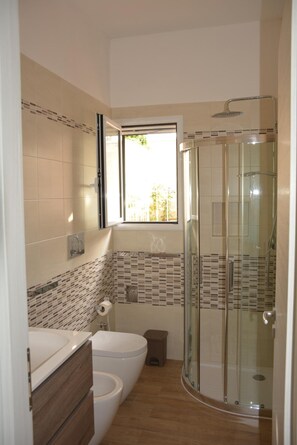 Shower, hair dryer, bidet, towels - Le Stanze di Marco (Nardò)