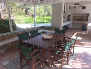 Villa | Terrace/patio - Villa Tillia (Skopelos)