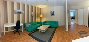 Apartment, 2 Single Beds | Living room - Ekängens vandrarhem i Virserum (Virserum)