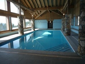 Pool - Spacious 5-room apartment, 3 baths, parking. (Villard-sur-Doron)