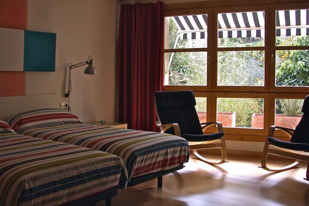 Kamar Twin (Suroeste) | Wi-Fi gratis dan seprai linen