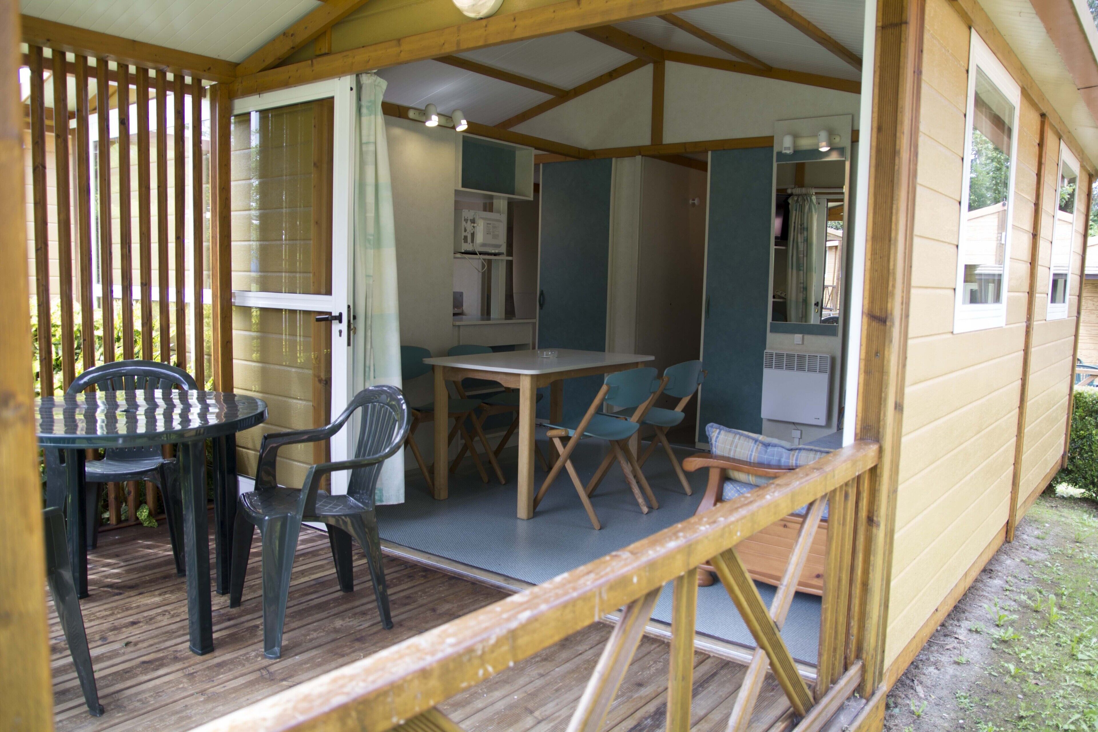 Bungalow – basic, 2 soverom (B) | Terrasse/patio