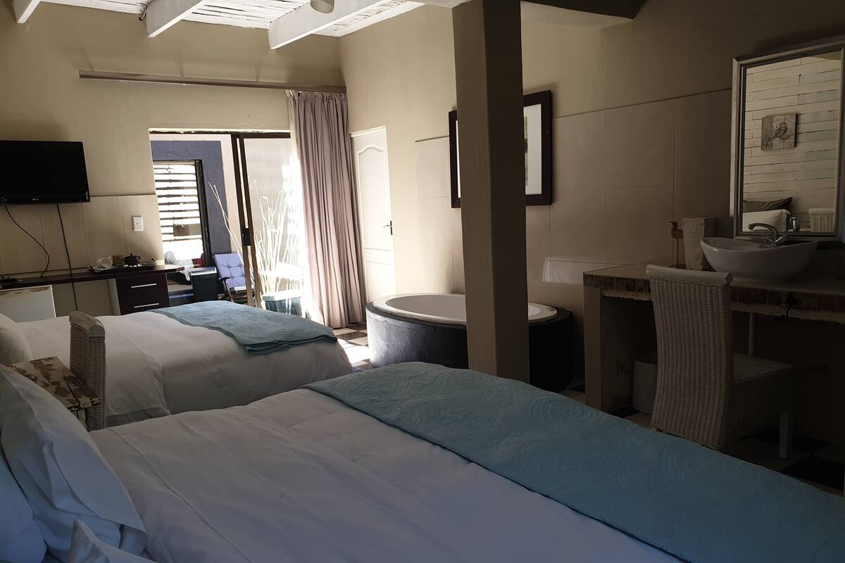In-room safe, blackout drapes, WiFi (free), bed sheets