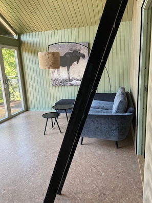 Cabin phong cách cổ điển, 1 phòng ngủ (bed linen not included) | 1 phòng ngủ, bàn ủi/dụng cụ ủi quần áo