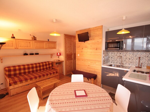 Interior - Cozy 2-room apartment, 5 people, Les Saisies (Les Saisies)