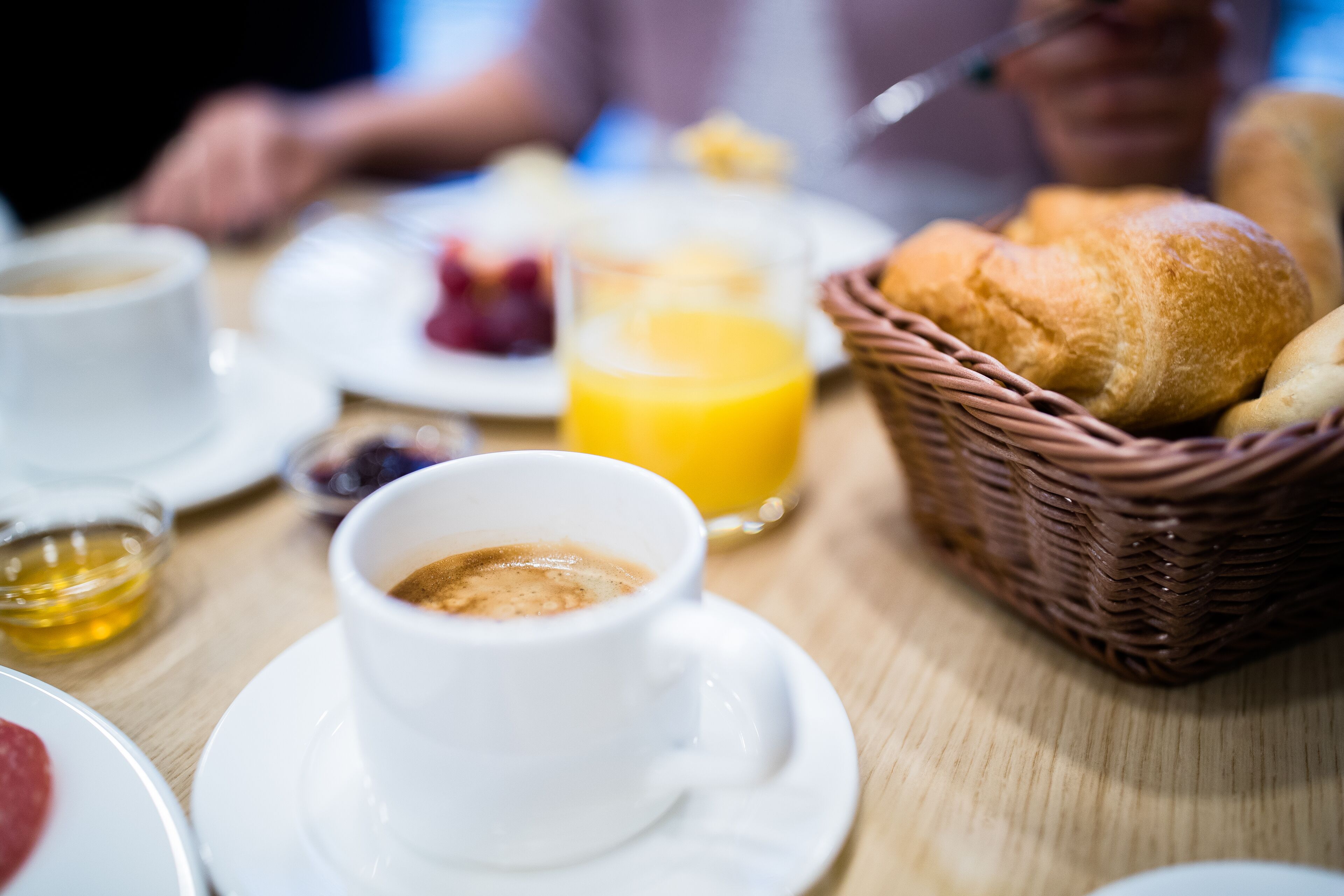 daily buffet breakfast (eur 19 per person)