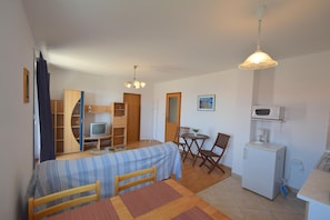 Apartment, 2 Bedrooms | Living area | TV - Apartments Adriana (Omisalj)