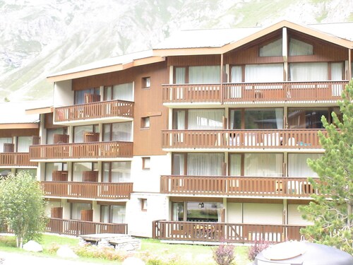 Studio chaleureux pour 4 pers., proche centre Val d'Isère, avec WIFI