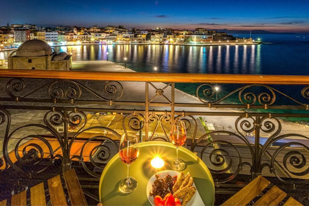 Blick von der Unterkunft