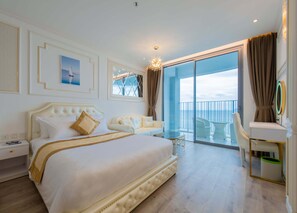 Premium Studio, Ocean View | Minibar, in-room safe, blackout drapes, soundproofing - Panorama Star Beach Nha Trang (Nha Trang)