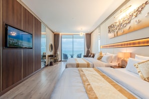 Studio Premium, quang cảnh biển | Minibar, két bảo mật tại phòng, màn/rèm cản sáng, phòng cách âm 