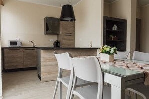 Appartement, 1 chambre (Cerea) | Coin cuisine privé | Grand réfrigérateur, micro-ondes, plaque de cuisson, lave-vaisselle