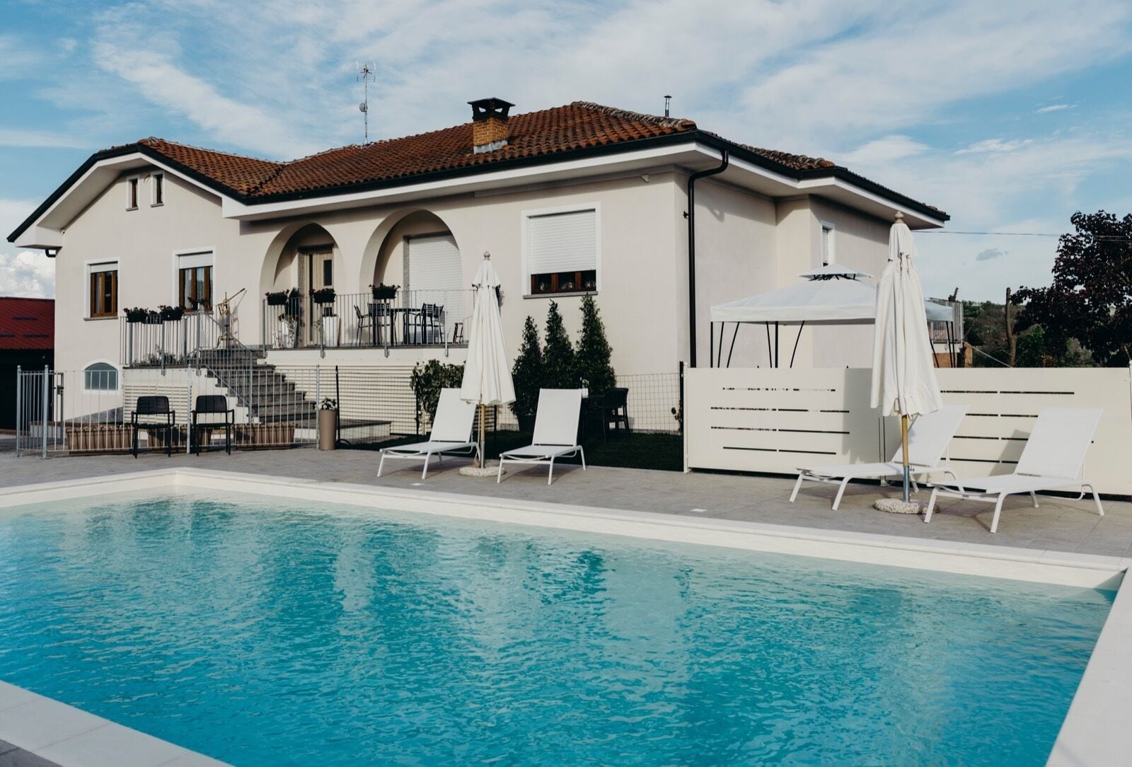 Seasonal outdoor pool