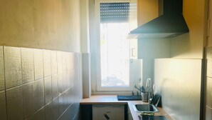 Apartment, 2 Bedrooms (Bovisa Politecnico Apartment) | Private kitchen | Coffee/tea maker, full-sized fridge, stovetop, cookware/dishes/utensils - Bovisa Politecnico Apartment (Milan)