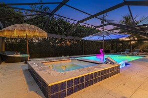 Una piscina climatizada