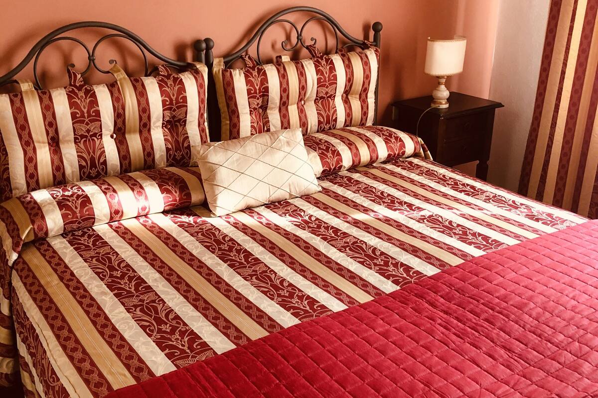 Premium bedding, down duvets, soundproofing, free WiFi