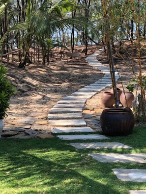 Terrein van de accommodatie