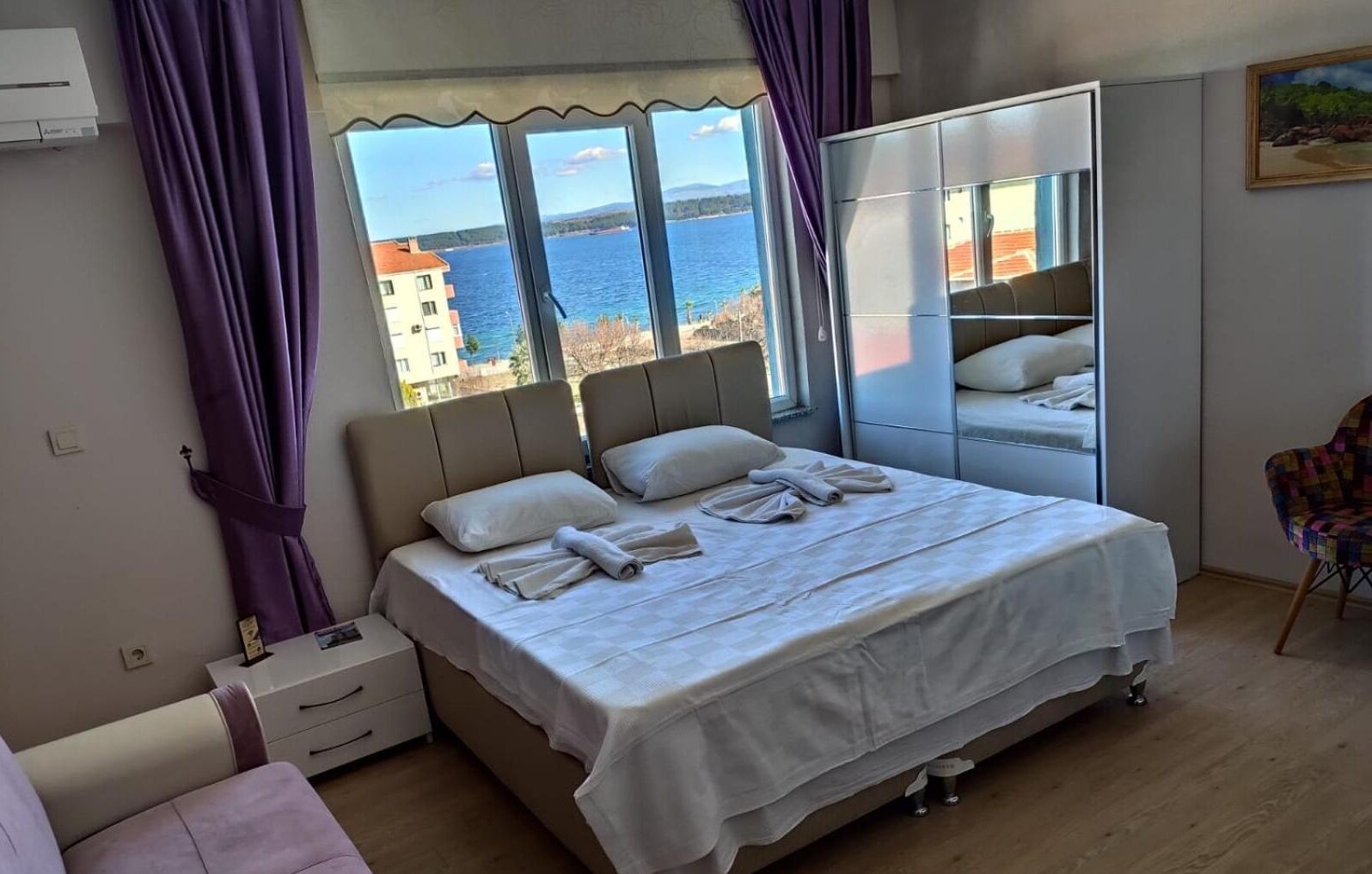 soundproofing, free cots/infant beds, free wifi, bed sheets