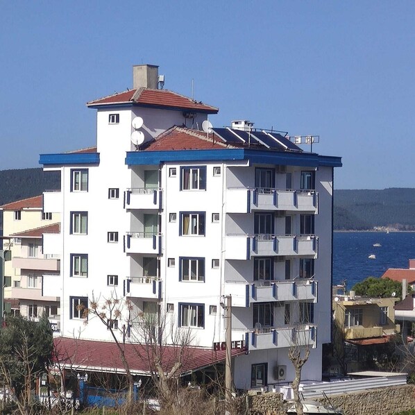 Façade de l’hébergement