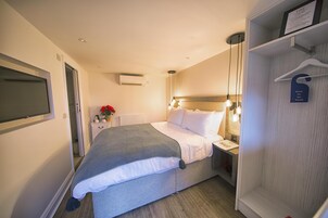 Sistema de insonorización, wifi gratis y ropa de cama 