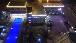 منظر من الجو على ارتفاع عالٍ