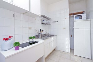 Apartment, 2 Schlafzimmer, Stadtblick | Eigene Küche | Kühlschrank, Mikrowelle, Herdplatte, Wasserkocher mit Kaffee-/Teezubehör