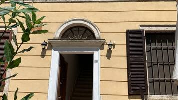 Fassade der Unterkunft