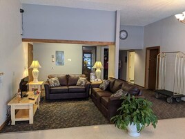 Sala de estar en el lobby