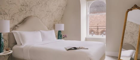 Individually furnished, desk, laptop workspace, iron/ironing board