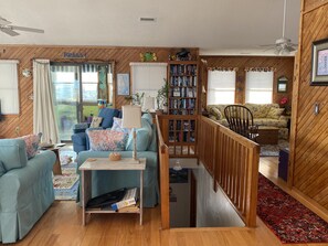 Smart TV, table football, books