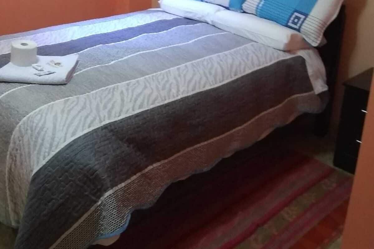 4 habitaciones, ropa de cama hipoalergénica y edredón