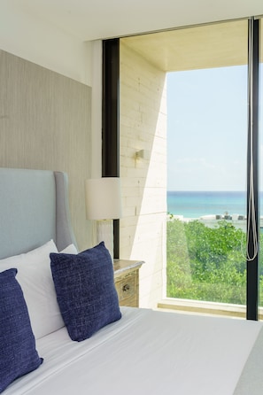 Appartement Luxe | Draps en coton égyptien, literie de qualité supérieure