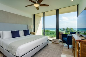 Appartement Luxe | Draps en coton égyptien, literie de qualité supérieure