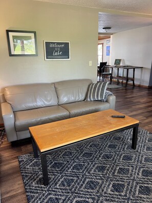 TV, books - Fish-Swim-Relax-Repeat on Lake Mary (Alexandria)