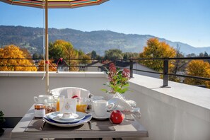 Dobbeltrom – panorama | Terrasse/patio