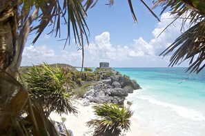 Beach nearby, beach towels