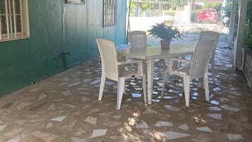 Opções para refeição ao ar livre