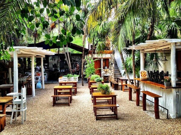 Restaurante al aire libre