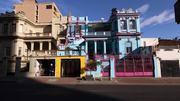 Front of property – evening/night