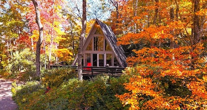 🌲Roaring Fork Chalet: MTN View, Hiking, Waterfalls, Trails - Dog Friendly!🐕🦺