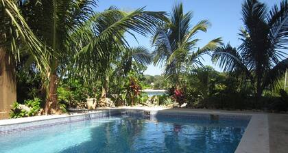 Mangrove Dock Penthouse: Waterfront w/ Pool, Dock, and Huge Rooftop Terrace