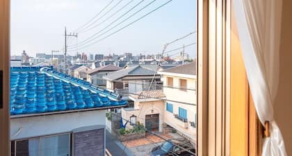 8 mins to Shinjuku sta. 5 Br luxury relaxable accommodation