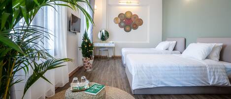 Deluxe Double or Twin Room | Minibar, iron/ironing board, free WiFi