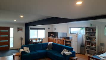 Smart TV, Netflix, books, streaming services