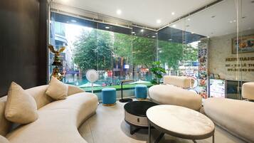 Sala de estar en el lobby