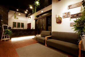 Entrée de l’hébergement