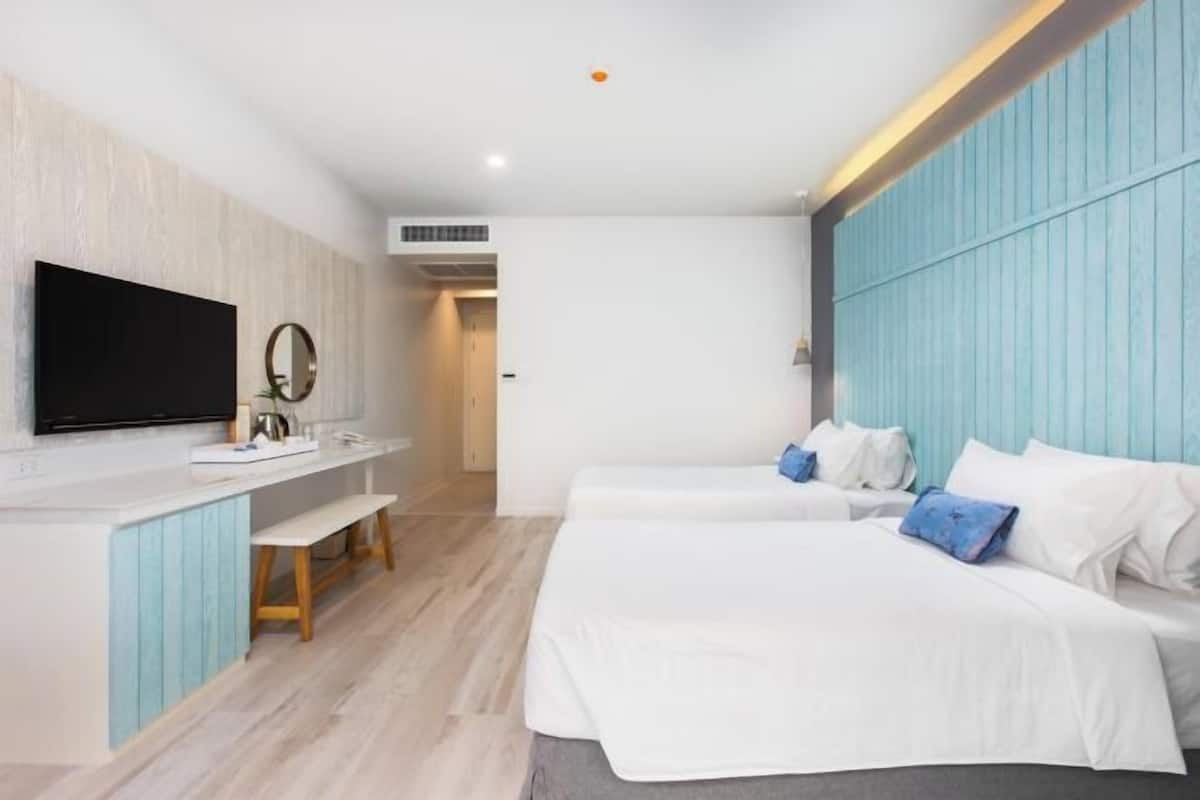 Caja de seguridad en la habitación, wifi gratis y ropa de cama