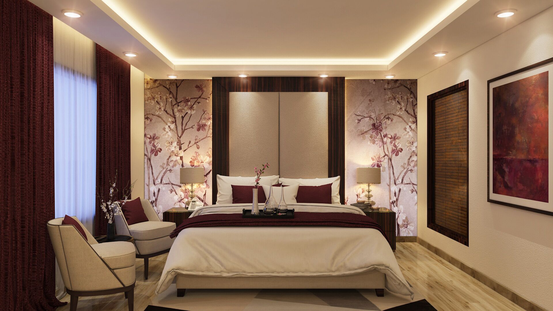 디럭스룸 | 책상, 다리미/다리미판, 무료 WiFi