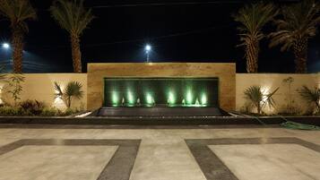 Entrada de la propiedad